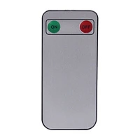 Mainstays Bougies piliers en cire à DEL avec télécommande, non parfumé,
