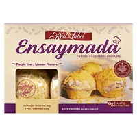 RED LABEL ENSAYMADA UBE 8/480G, RED LABEL ENSAYMADA UBE