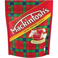 NESTLÉ® MACKINTOSH’S® Holiday Creamy Toffee, Re-Sealable Pouch 246 g