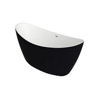 A&E Bain et Douche JODIE 67-BLK BAIN AUTOPORTANTE