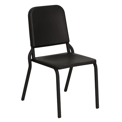 Flash Furniture Hercules Series Black High Density Stackable Melody Band/Music Chair