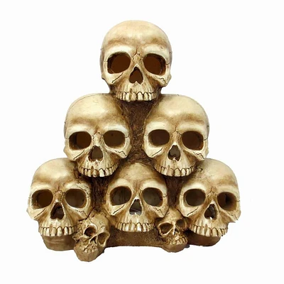 Décor de crâne DEL Halloween