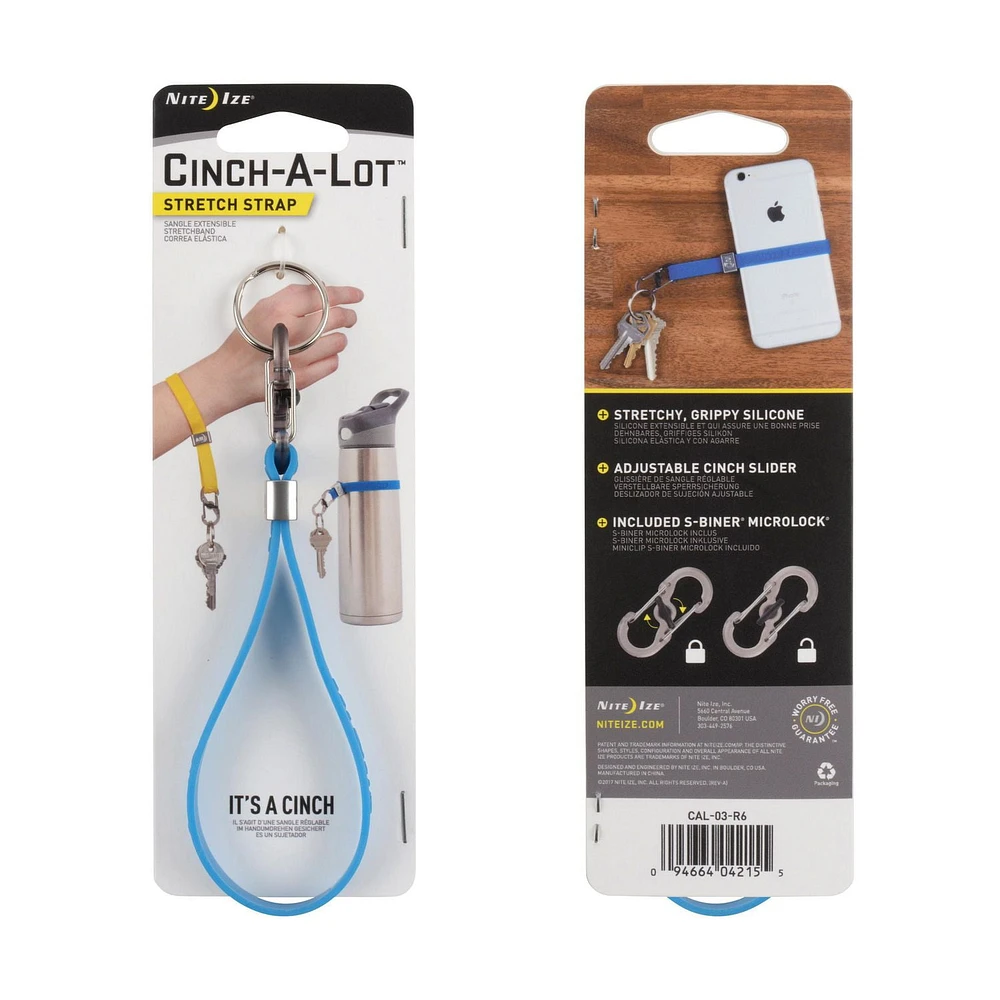 Cinch-A-Lot™ Stretch Strap - Blue, Cinch-A-Lot Stretch Strap Blue