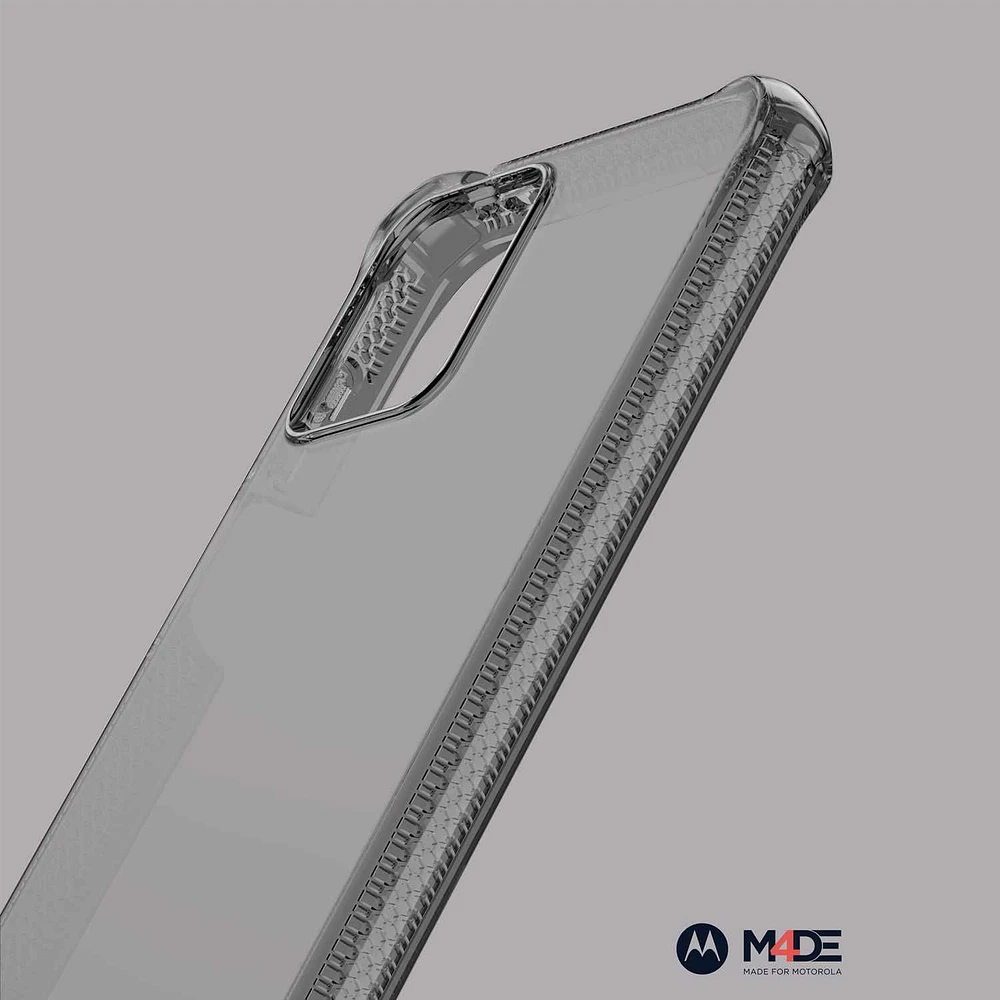 ITSKINS Spectrum_R Clear Case Moto G 2023 Smoke