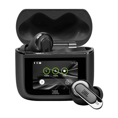 JBL Tour Pro 3 True Wireless Noise Cancelling earbuds with Smart Charging Case™ - Black