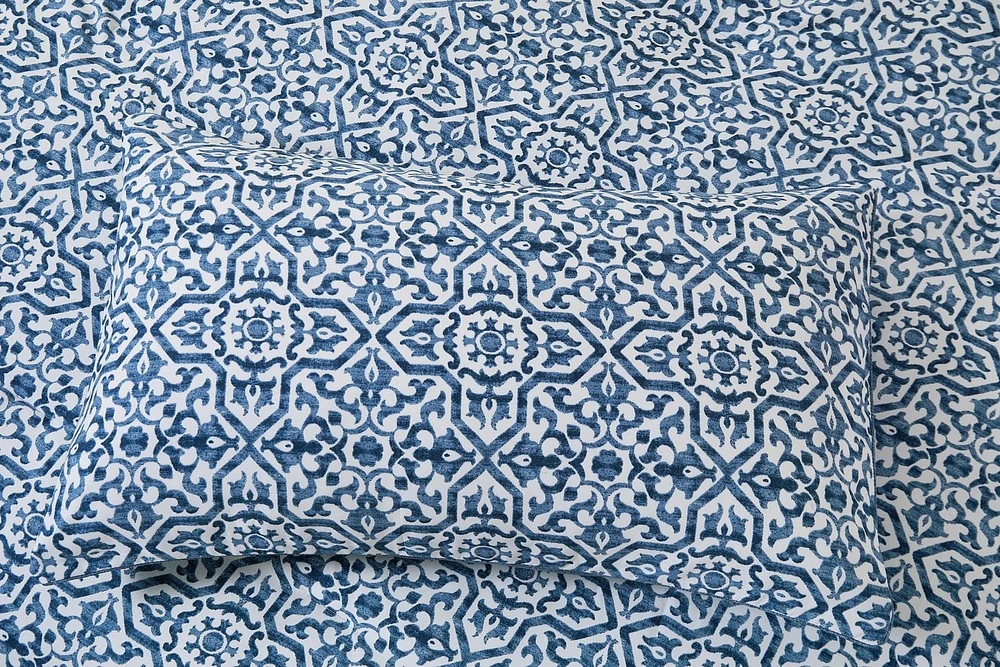 Chaps 3pc Comforter Set Navy Double/Queen, Cozy Navy D/Q Regular Blanket