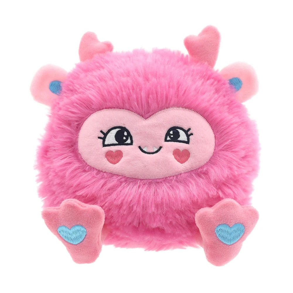 Façon de célébrer le monstre de 7 pouces Valentine Roly Poly Pink