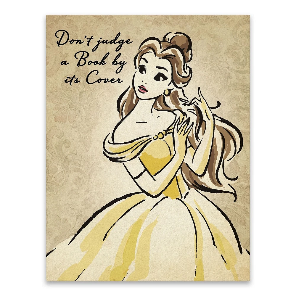 Artissimo Designs Disney Princess Belle Fashionista Printed Canvas
