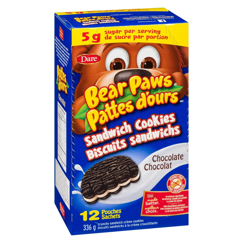 Bear Paws Sandwich Crème Family Pack