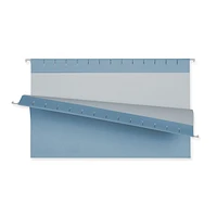 Chemises Suspendues Continental Format Lettre, couleur Sarcelle, 6 unités