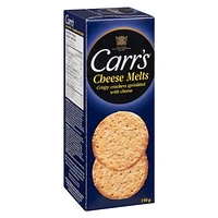 Carr's Cheese Melts, Carr's Cheese Melts. Crispy crackers sprinkled with cheese.