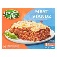 LASAGNE MEILLEURE VIANDE BASSILIS AUX 3 FROMAGES LASAGNE MEILLEURE VIANDE BASSILIS AUX 3 FROMAGES