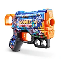 Le pistolet Menace XSHOT Skins - Décoration Sonic le Hérisson (MEGA SONIC)