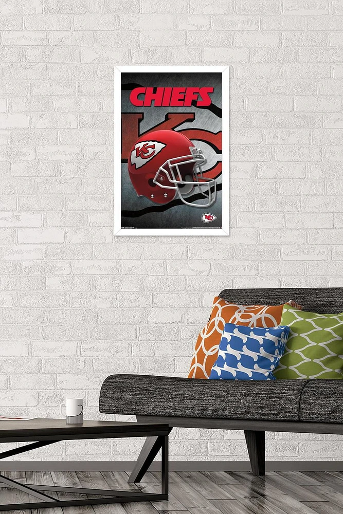 NFL Kansas City Chiefs - Helmet 16 Wall Poster