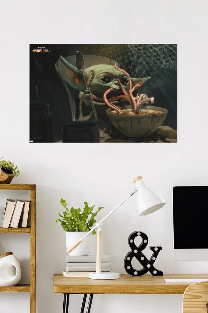 Star Wars: The Mandalorian Season 2 - Tentacles Wall Poster, 22.375" x 34"
