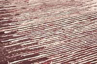 ECARPETGALLERY 5'0" x 8'0" Contemporary Collage Handmade Area Rug for Living Room, Dining Room and Bedroom in Red