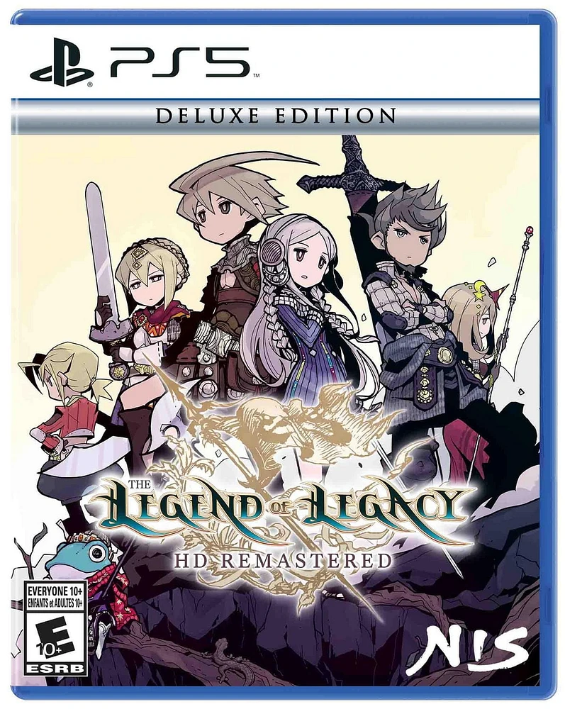 The Legend of Legacy HD Remastered - Deluxe Ed (PS5)