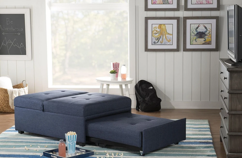 Payton Sofa Bed, Blue