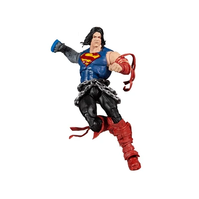 McFarlane Toys - DC Multiverse - Dark Nights Death Metal - Figurine Superman avec pièces Build-A Darkfather