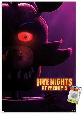 Five Nights at Freddy's Movie - Foxy One Sheet Wall Poster, 22.375" x 34"
