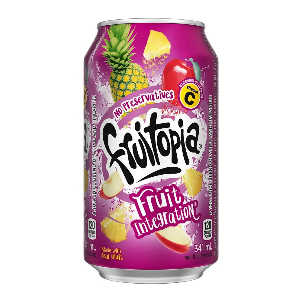 Fruitopia Fruit Integration 12x341mL