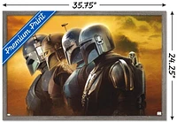Star Wars: The Mandalorian Season 3 - Helmets Wall Poster, 22.375" x 34"
