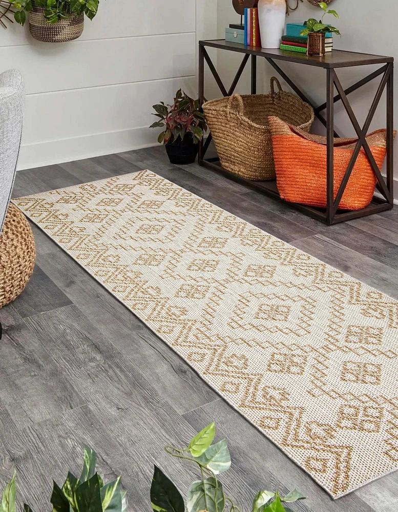 Tapis ECARPET Style Jute pour Chambre à Coucher, Salon, Salle à Manger Collection Caral