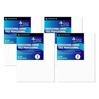 Toile professionnelle North Shore 8" x 10" paquet de 4