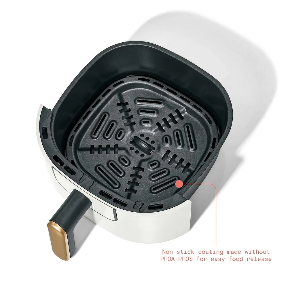 Beautiful 3 Qt Air Fryer with TurboCrisp Technology by Drew Barrymore, 3Qt Air Fryer