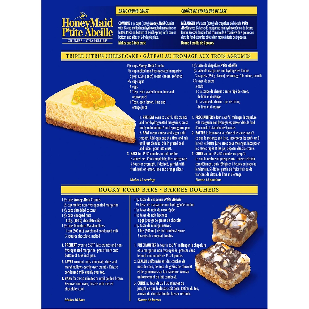 Honey Maid, P'tite Abeille Chapelure 400 g