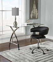 Chaise de Bureau Maibaum, Noir