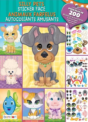 Silly Pets Créer un livre d'autocollants pour le visage