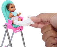 Barbie – Poupées et Coffret Skipper Babysitters Inc