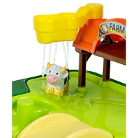 Theo Klein John Deere : Table de jeu pour enfants 2 en 1 avec ferme et table à eau