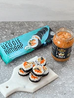 Ocean's Halo Organic Veggie Kimbap Roll, 230g, 9 pieces, 230g total