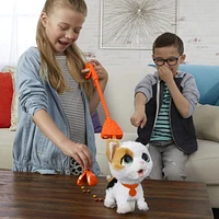 furReal Grands pas Poopalots, animal interactif, système de laisse à connexions, à partir de 4 ans