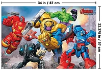 Marvel Avengers: Mechstrike - Battle Wall Poster, 22.375" x 34"