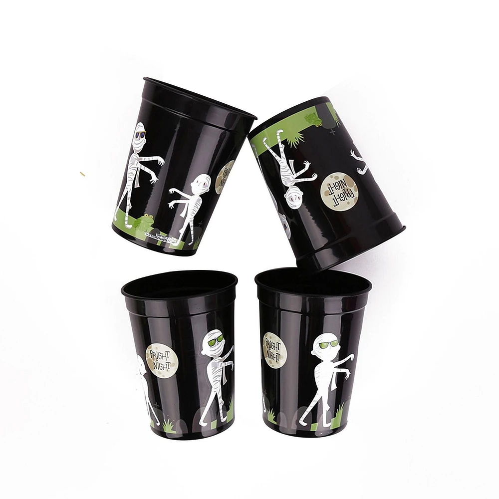 4PK GOBELETS-DRACULA