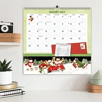 Chanson Folklorique 2024 30.48x30.48 CM Note Nook Mur Carré Calendrier, 9781469430270