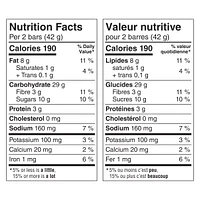 Nature Valley Crunchy Apple Crisp Granola Bars 42 g, 5 ct, 10 barres, 210 g