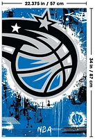 NBA Orlando Magic - Maximalist Logo 23 Wall Poster, 22.375" x 34"