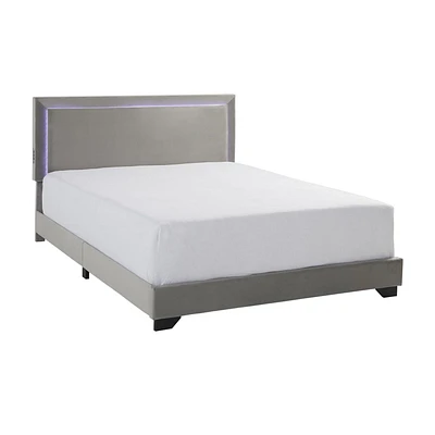 Lit rembourré complet Anchorage avec lumières LED et USB, par Hillsdale Living Essentials
