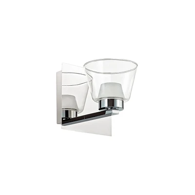 Meuble-lavabo Dainolite VLD836-1W-PC en chrome poli