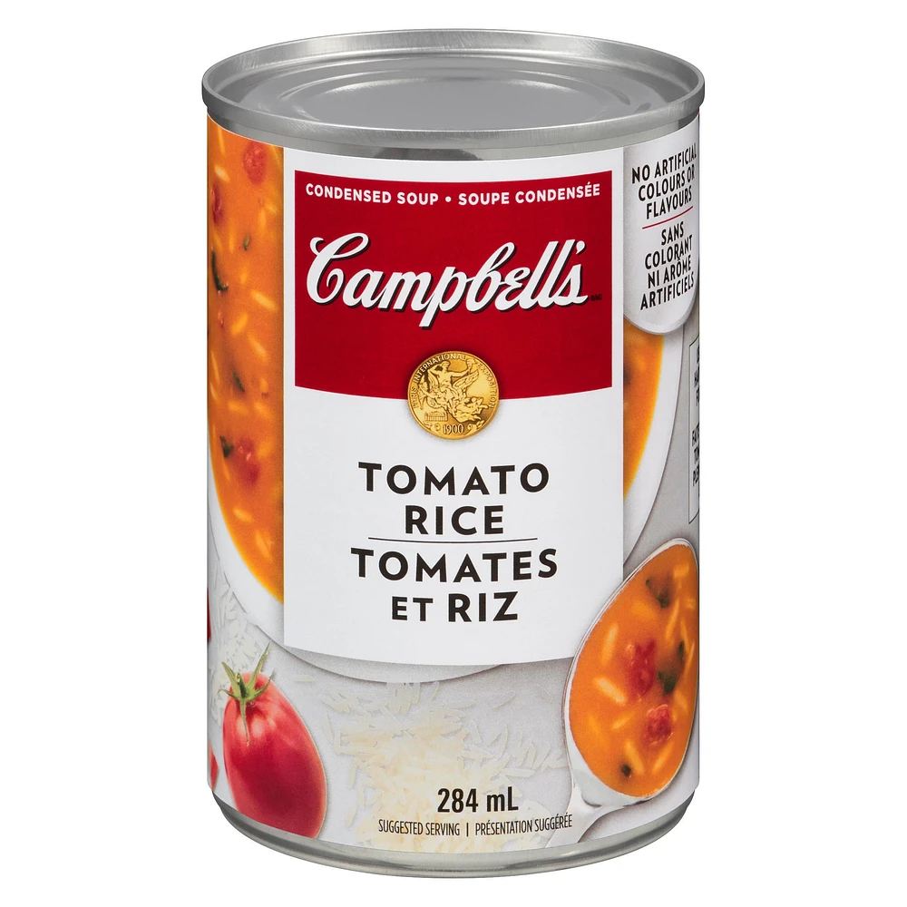 Campbell's Tomato Rice Condensed Soup, 284 mL