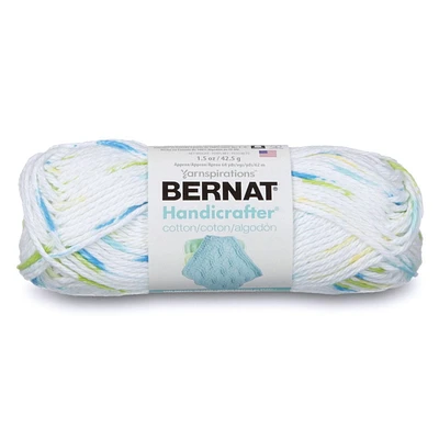 Bernat® Handicrafter® Ombre Yarn, Cotton #4 Medium, 1.5oz/42.5g, 68 Yards, Cotton 4 Medium Yarn