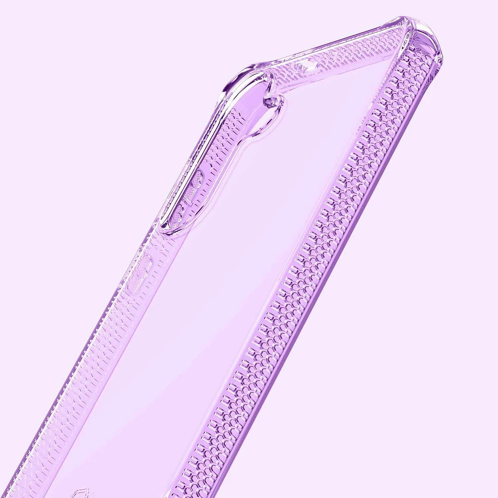 ITSKINS Spectrum_R Clear Case  Samsung Galaxy S24 Light Purple