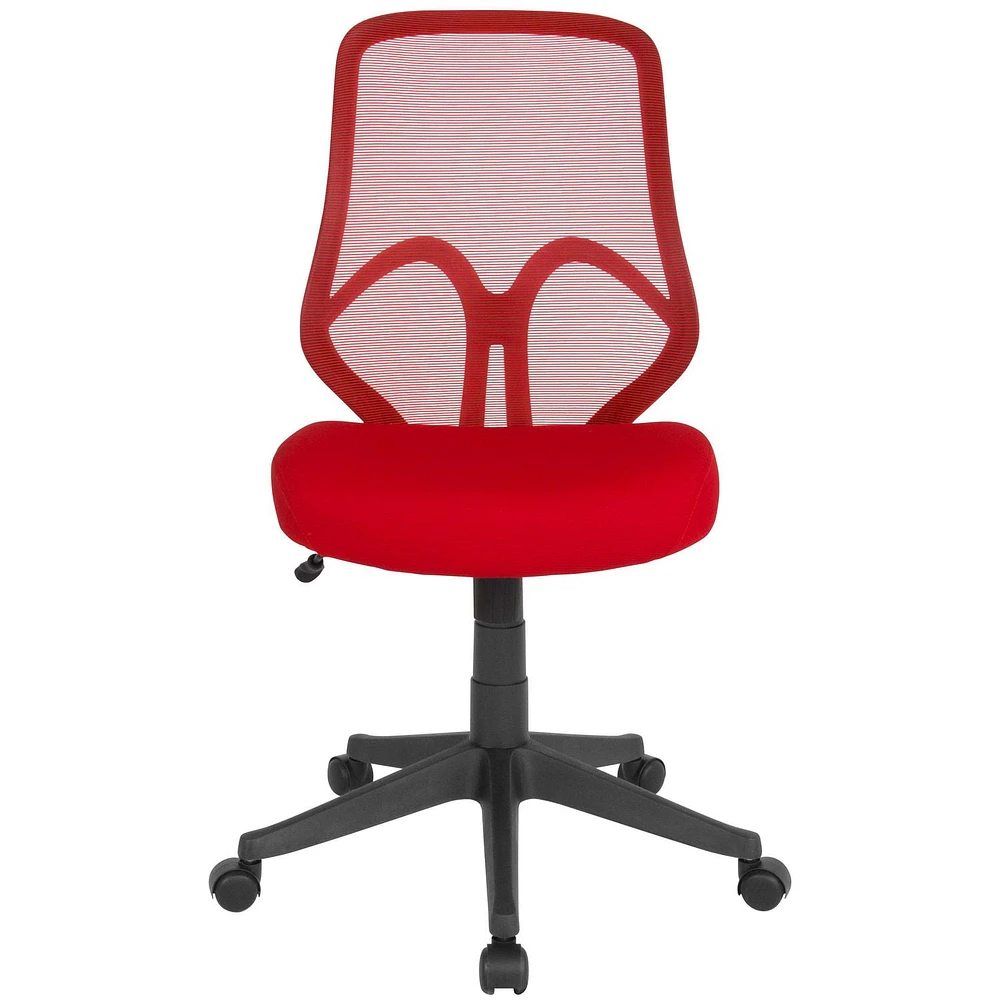 Salerno Series High Back Light Blue Mesh Office Chair