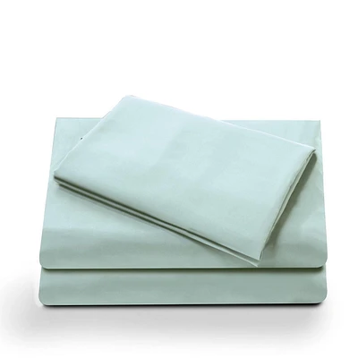 Ensemble de draps en microfibre doux et facile d'entretien Mainstays – Solide Tailles: 1 place, 2 places et grand lit