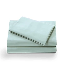 Ensemble de draps en microfibre doux et facile d'entretien Mainstays – Solide Tailles: 1 place, 2 places et grand lit