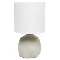 Lampe en béton géométrique Simple Designs